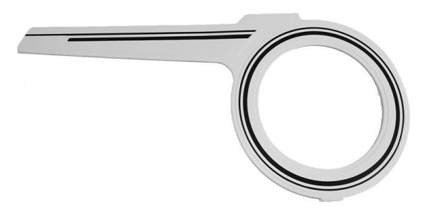 KETTENSCHUTZ  Ø 240 MM, HORN, WEISS